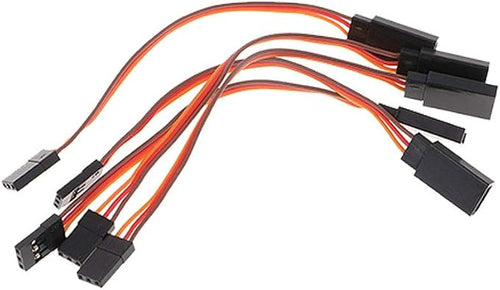 ALAMSCN 3-Pin Servo Extension Cables, 10 cm, 10-Pack